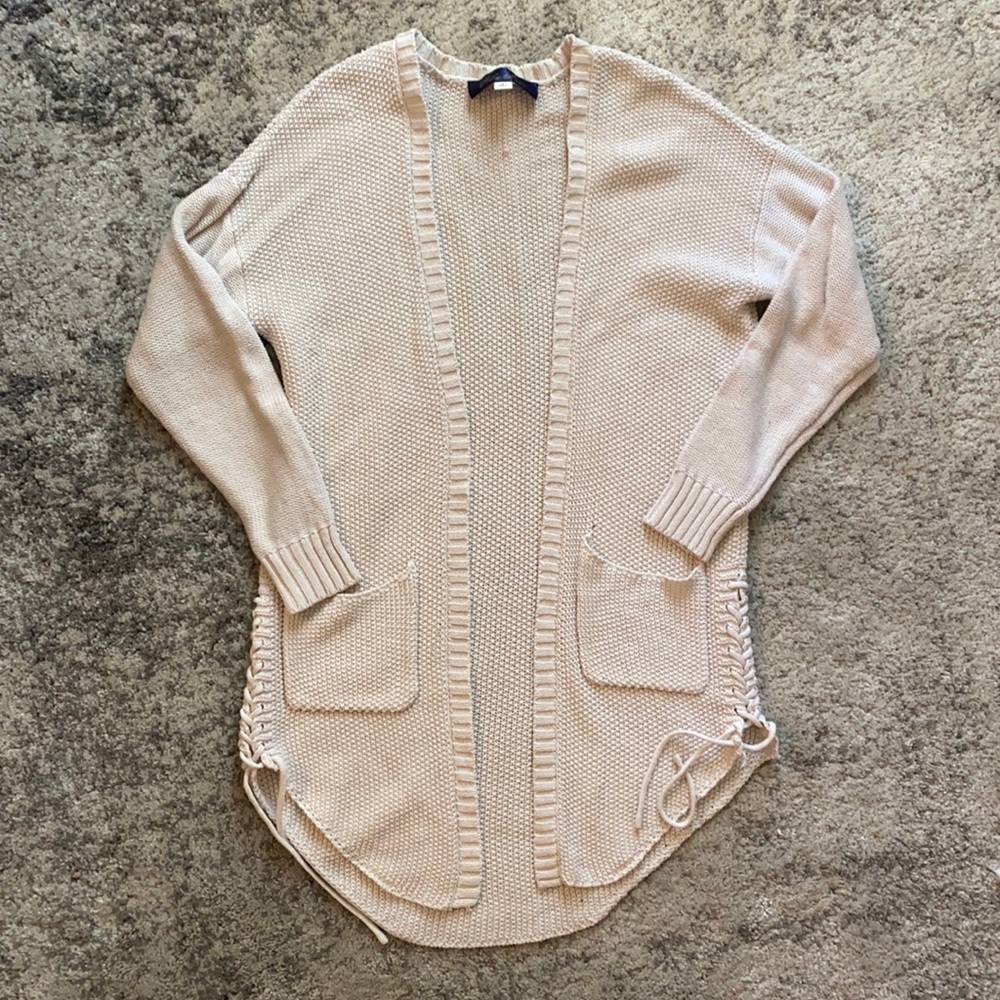 🐏 Francescas Collection Cream Lace Side CardiganS